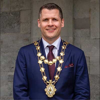 Cllr. Eddie Hoare, mayor of Galway city